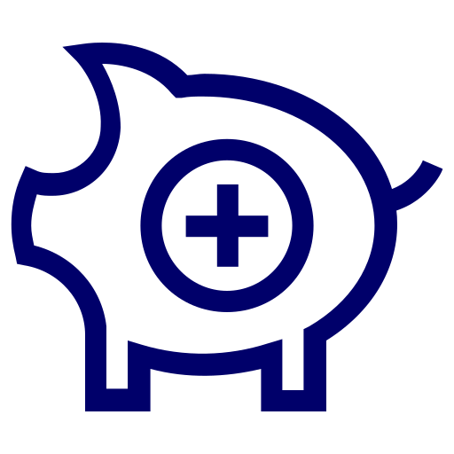Add-piggy icon
