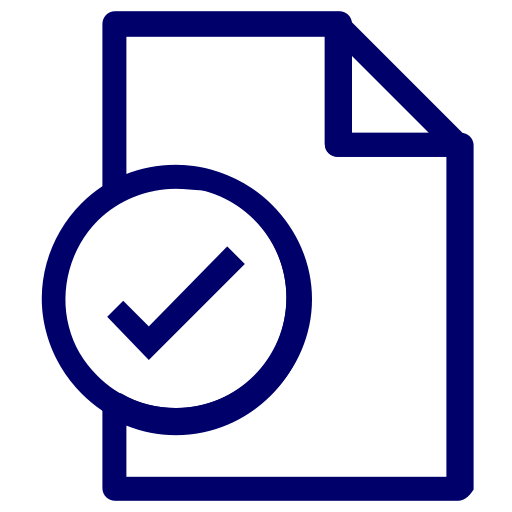 Document-checked icon