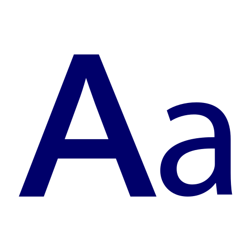 Fonts icon