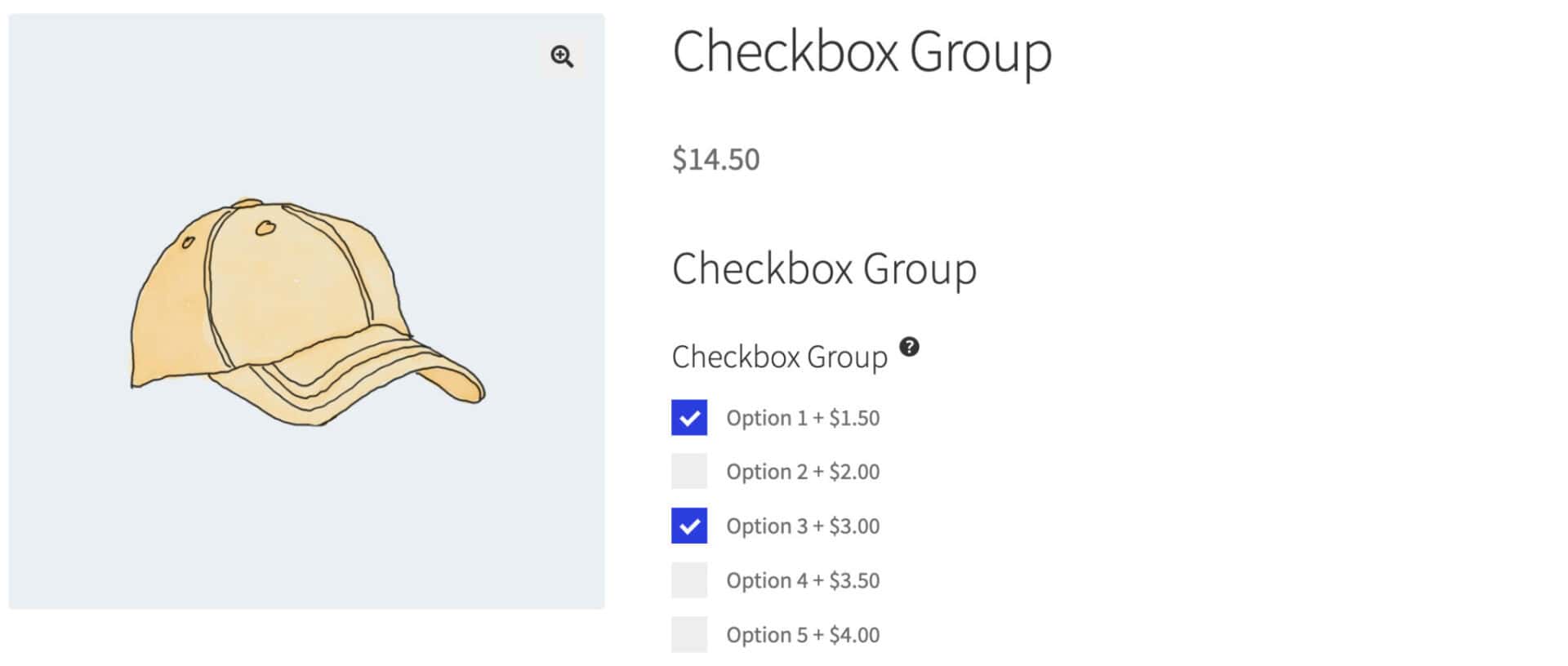 Checkbox group field type
