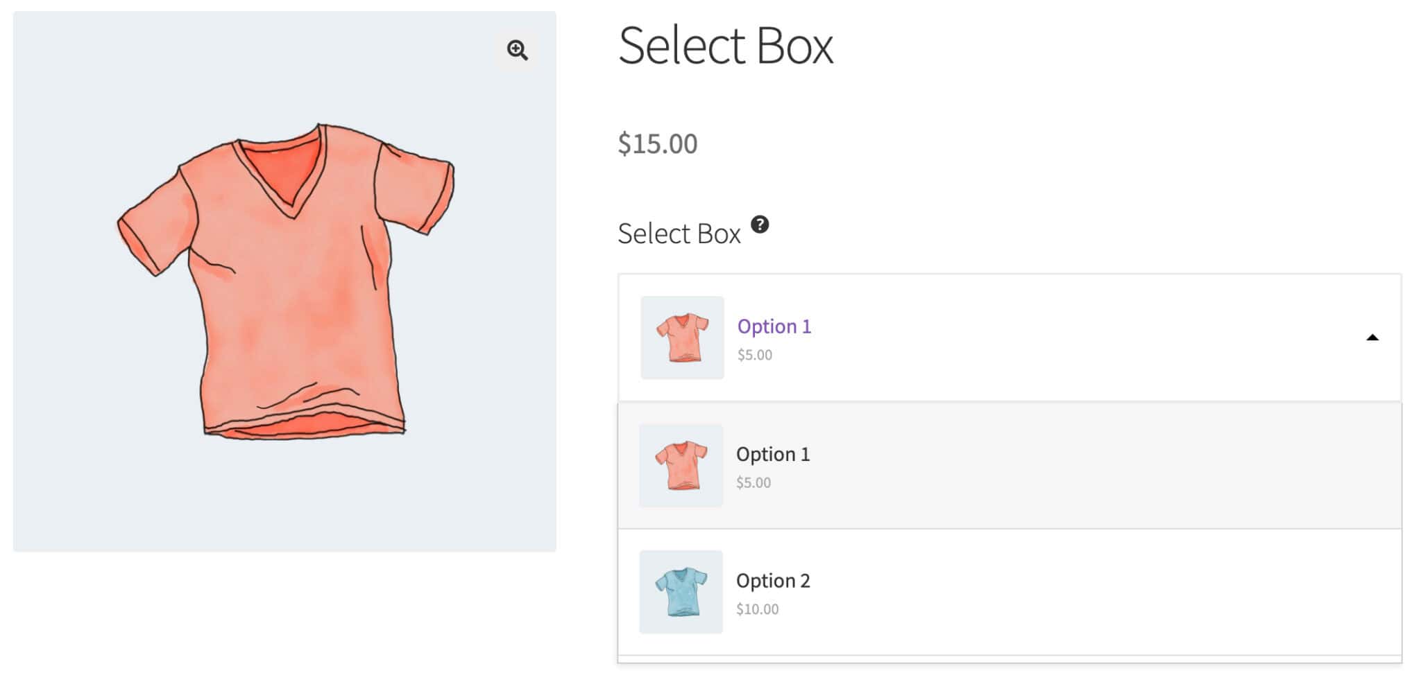 Select box fields - Plugin Republic