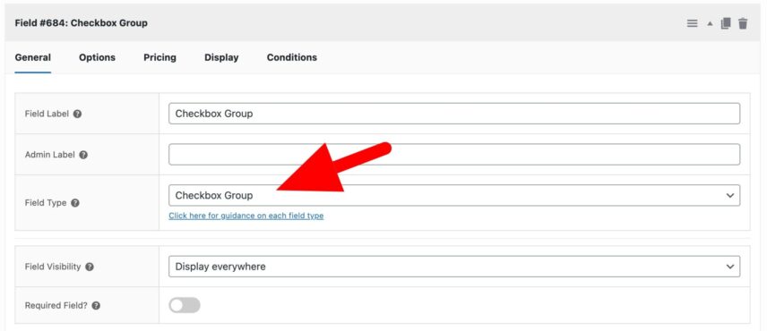 Checkbox group fields - Plugin Republic
