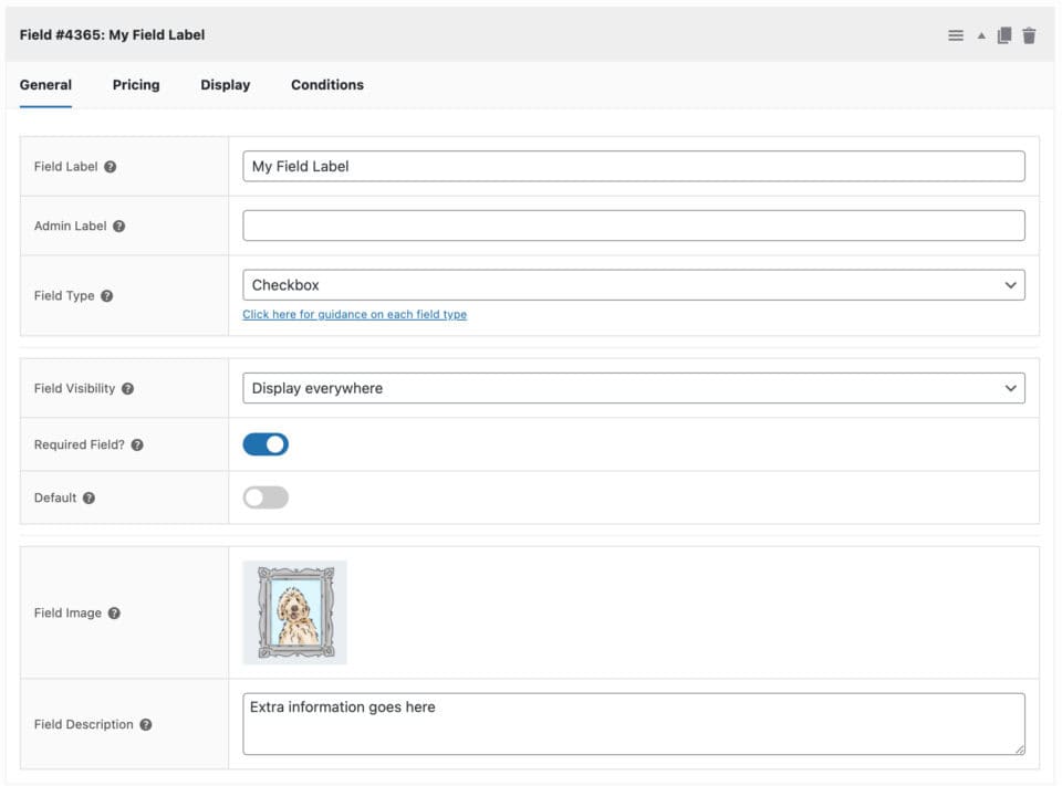 Add your first Product Add-Ons field - Plugin Republic