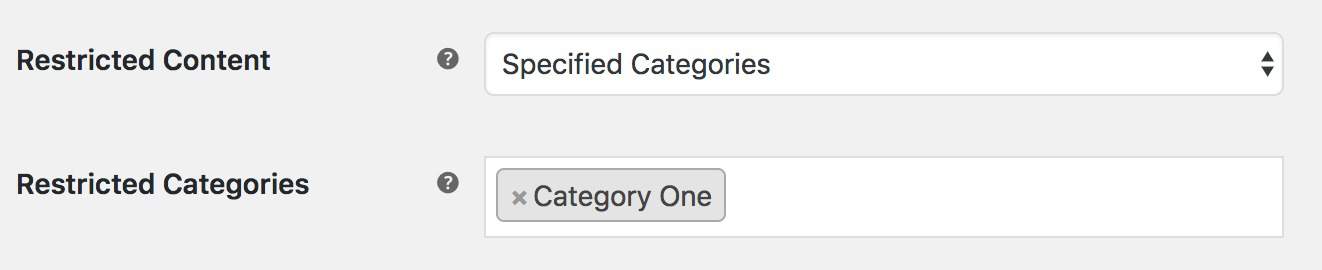 WooCommerce protected categories