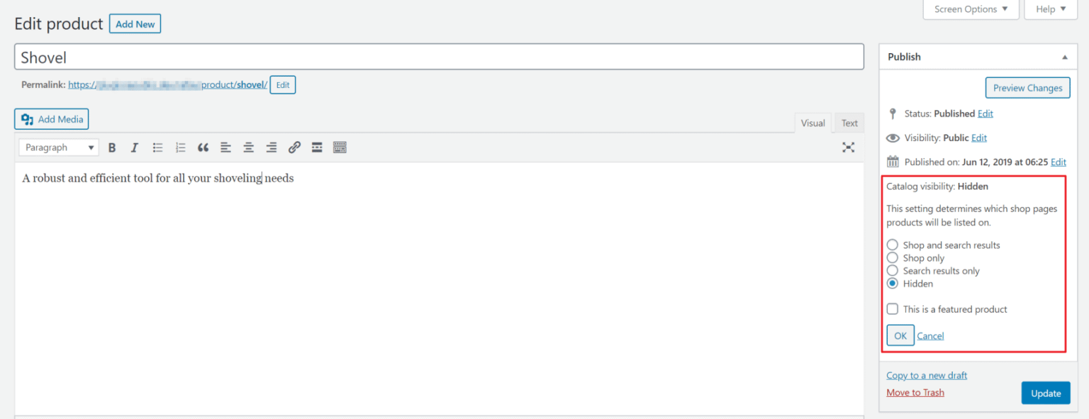 hidden products 8 ways to set product visibility in your store