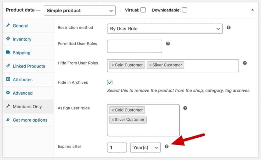Set expiration dates on membership products Plugin Republic