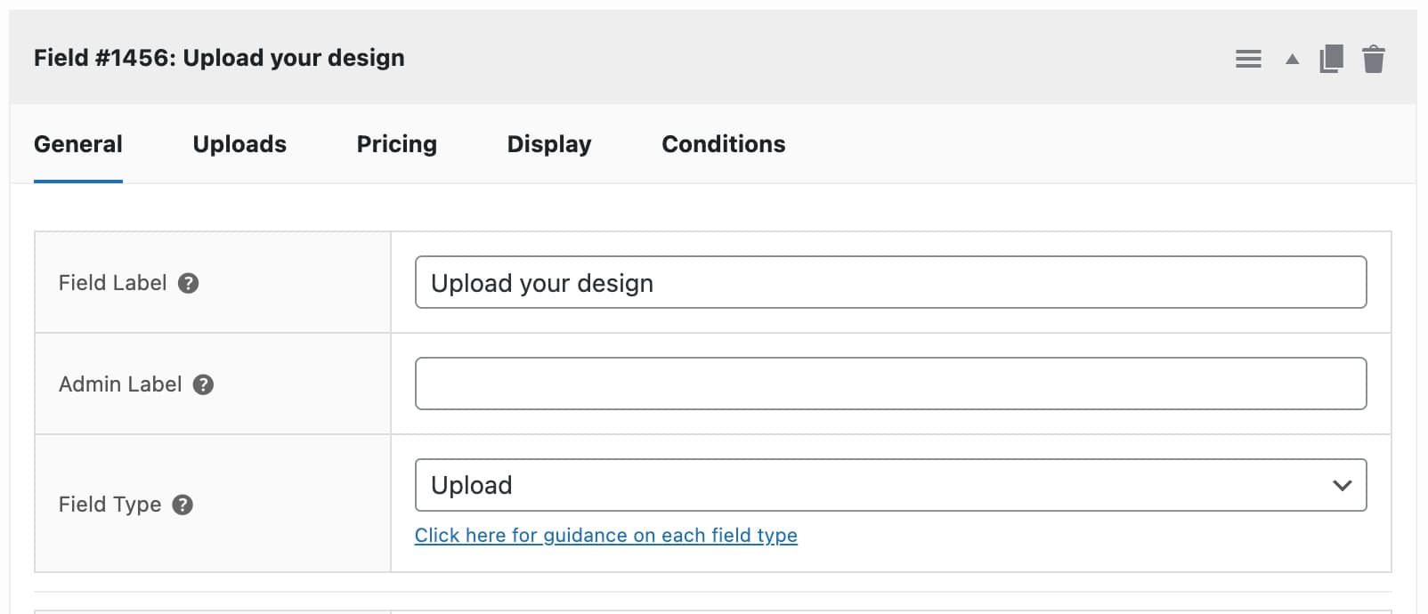 Upload your own artwork