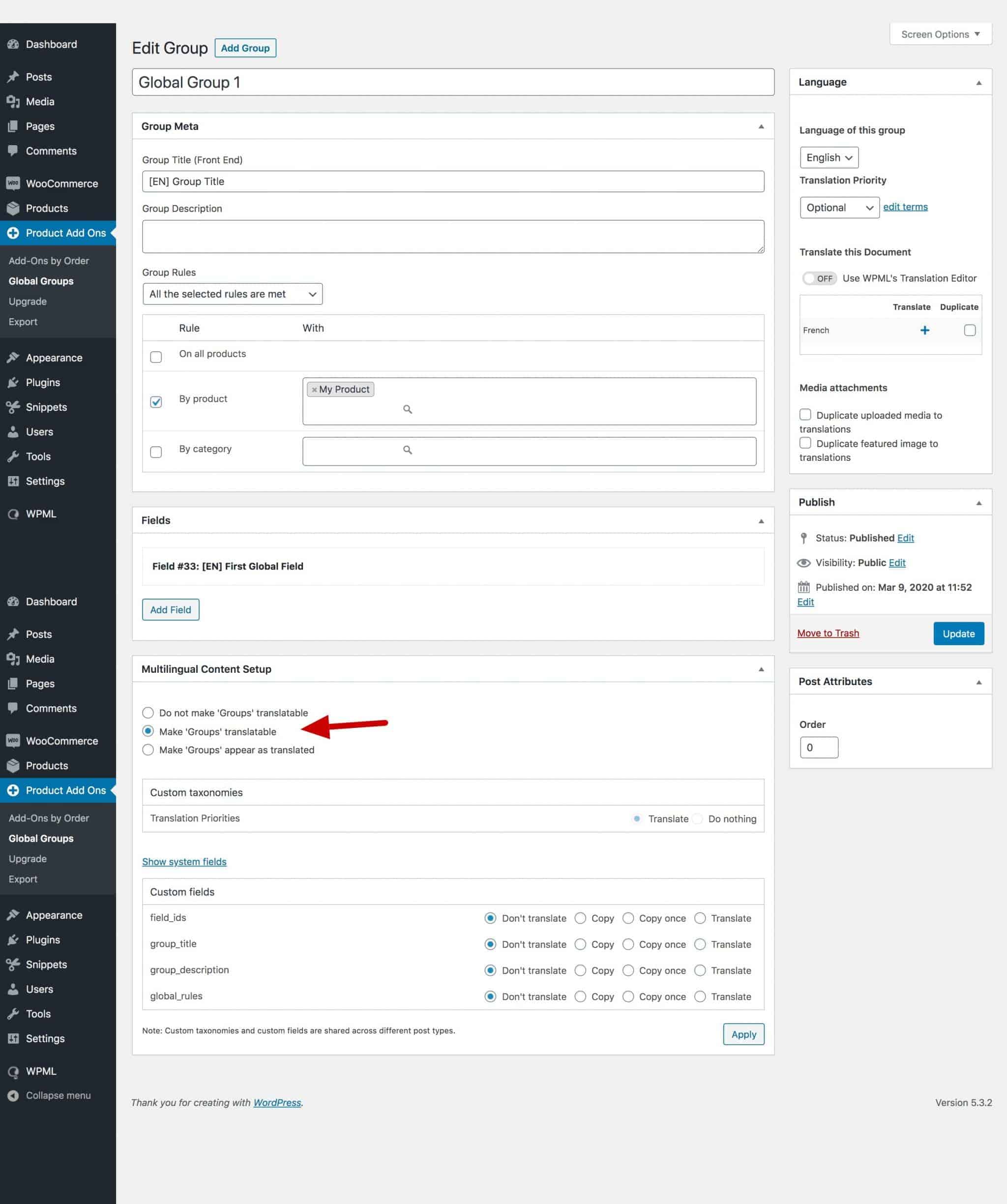 Translate Add-Ons Ultimate with WPML - Plugin Republic