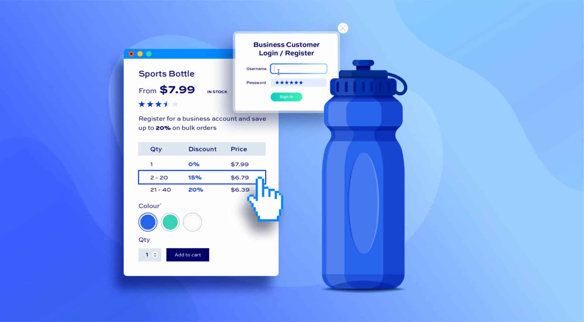 Add bulk order forms to wholesale sites