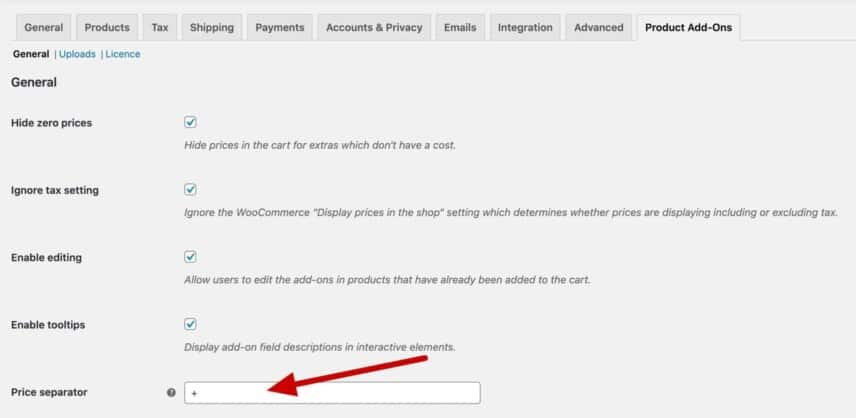 Displaying / hiding prices using Add-Ons Ultimate - Plugin Republic