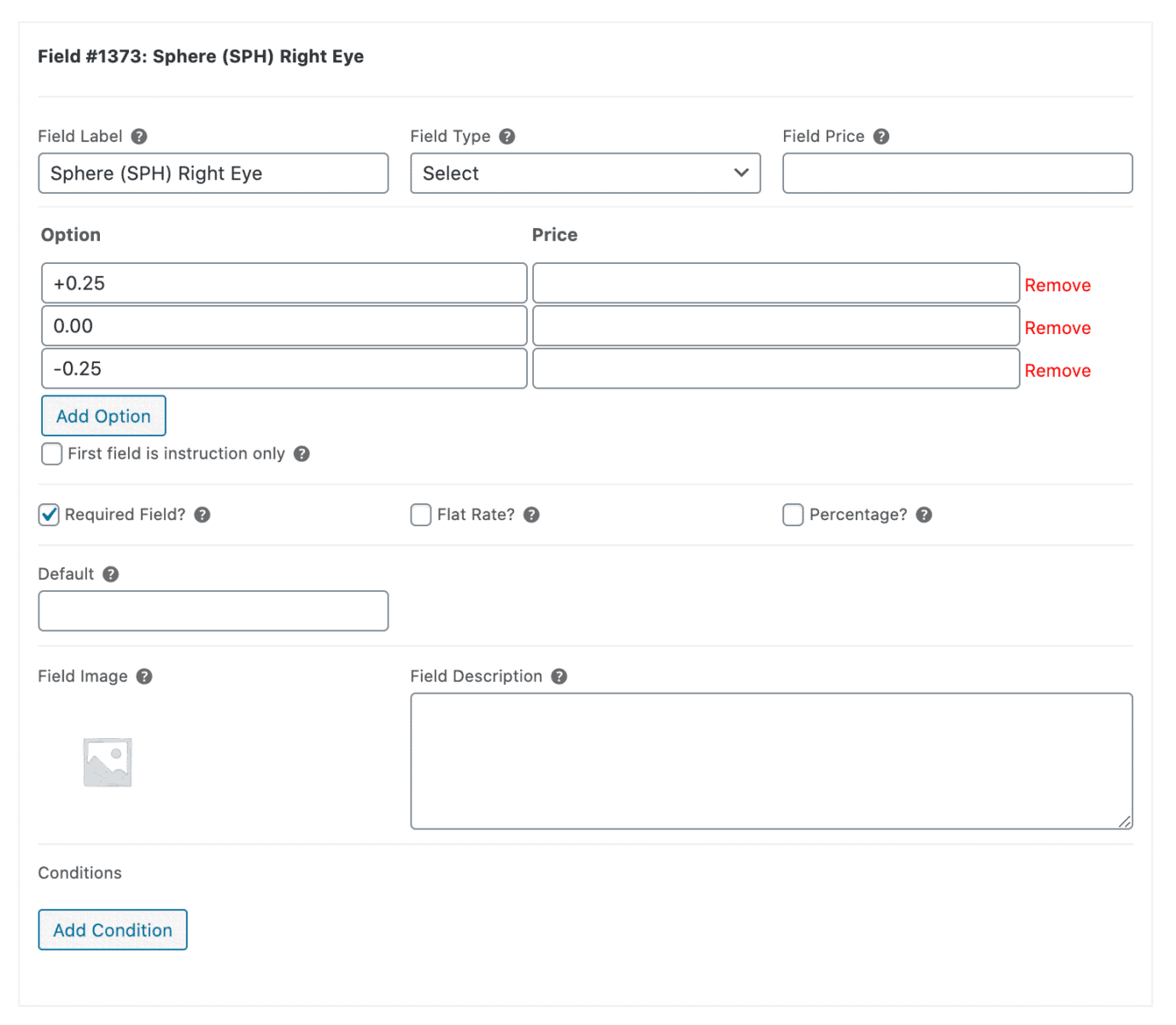 Prescription details