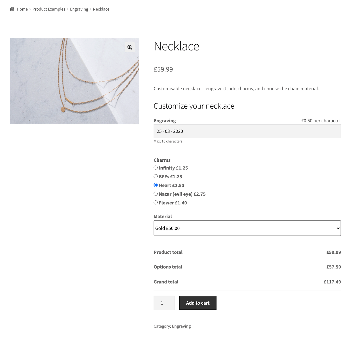 How to sell custom jewelry with