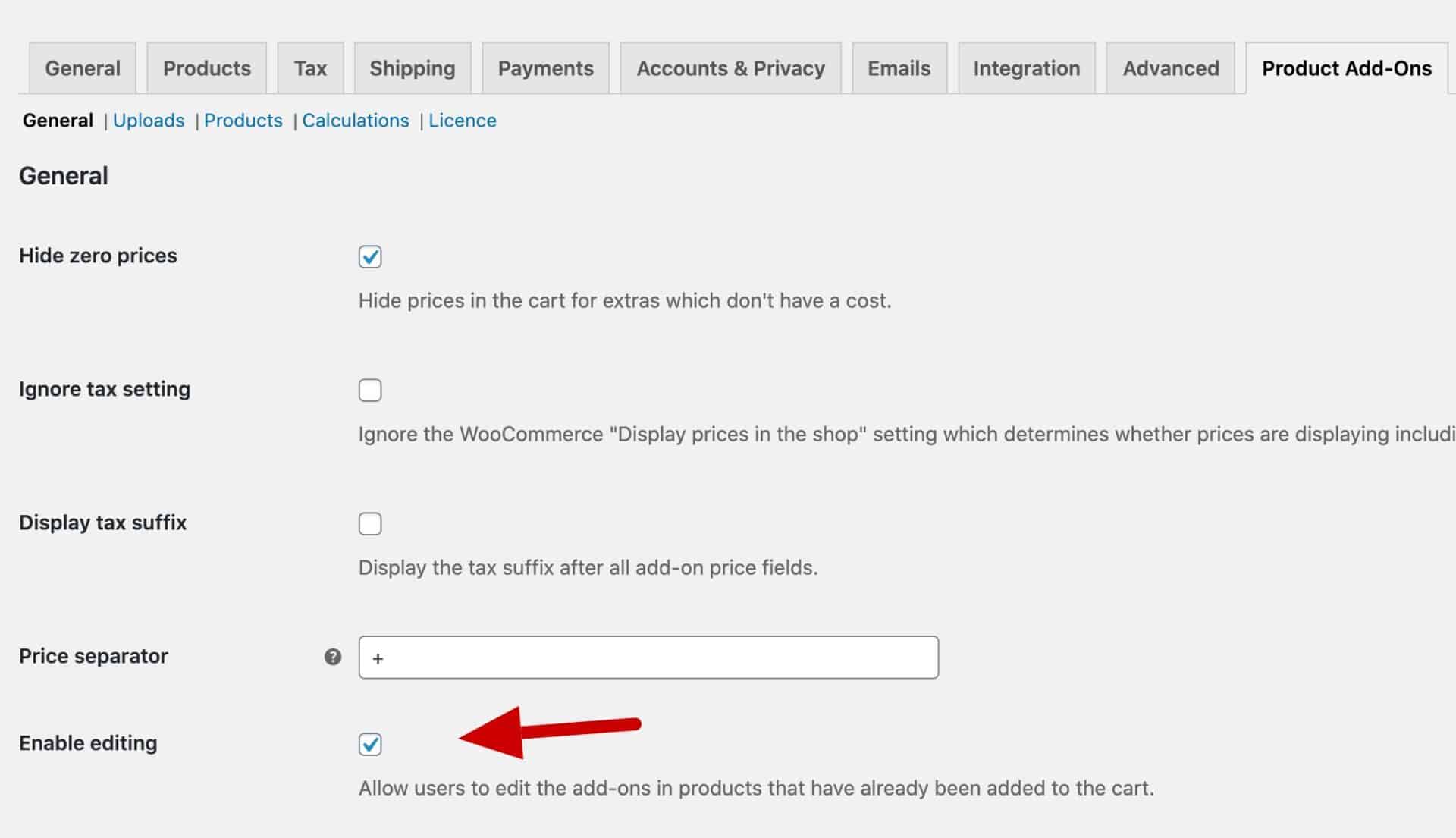 Enabling option to edit composite products from the cart