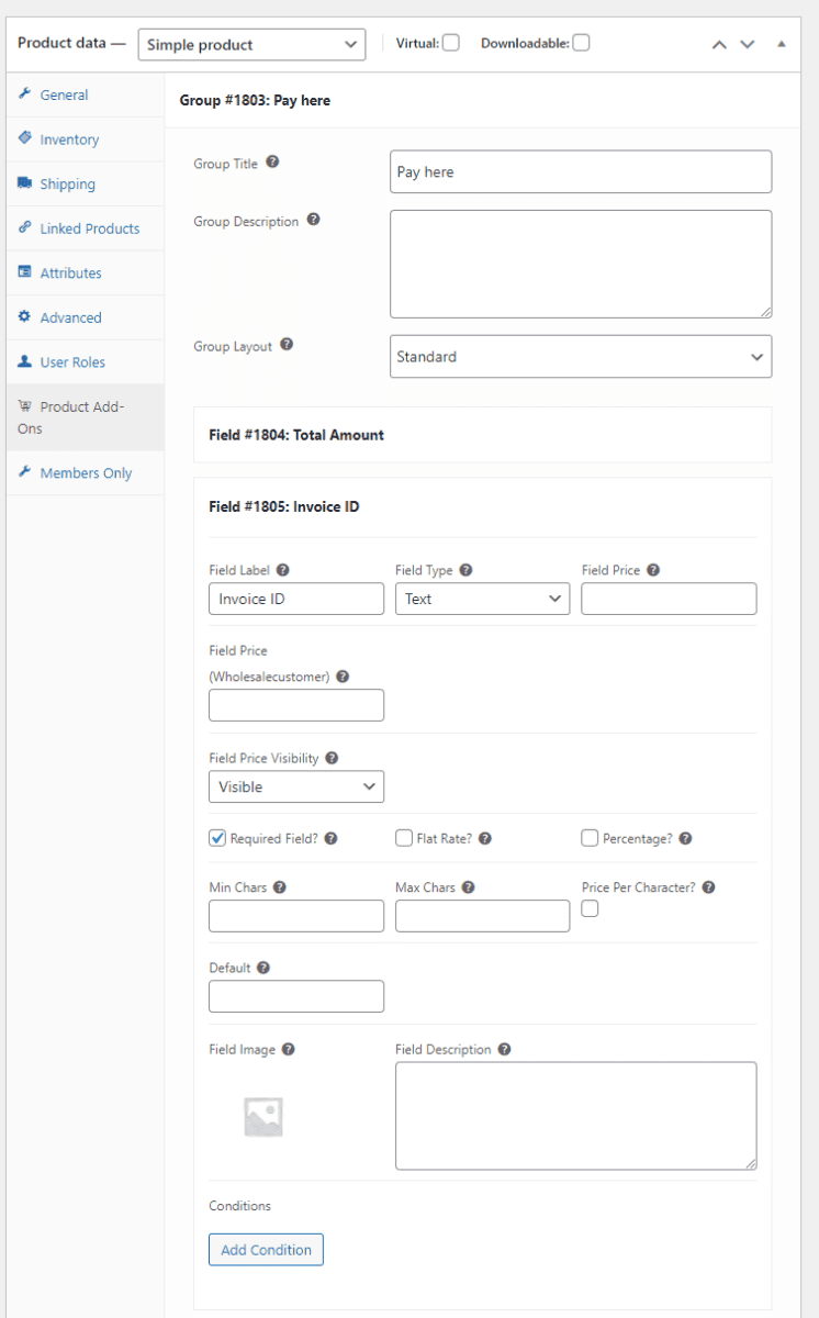 Invoice ID