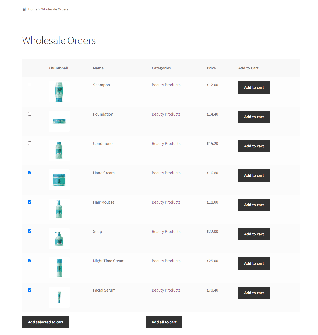 Guide to creating custom product tables in (2023)