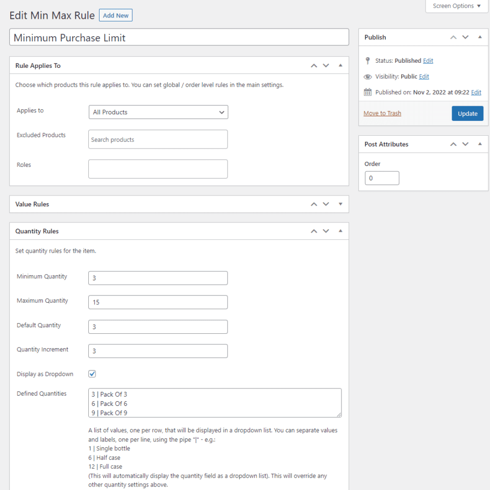 How to set custom quantity inputs for products in WooCommerce (step-by ...