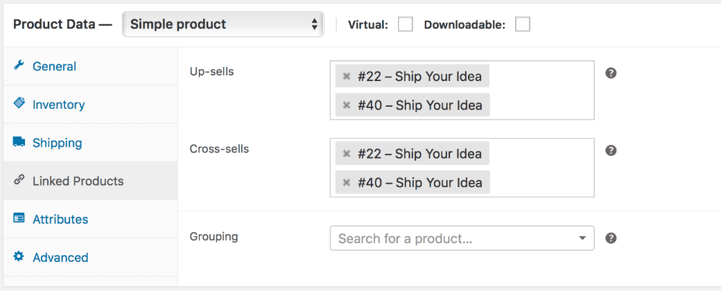 Cross-sells in WooCommerce