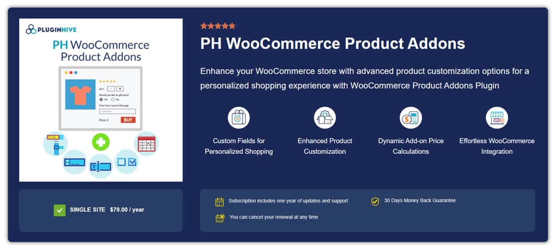 PH WooCommerce Product Addons