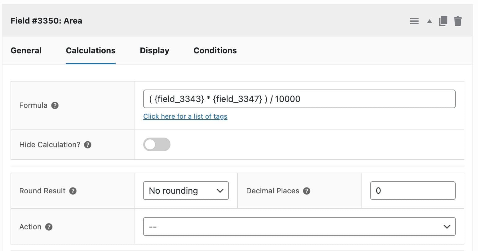 Set price by formula calculator for WooCommerce carpet product