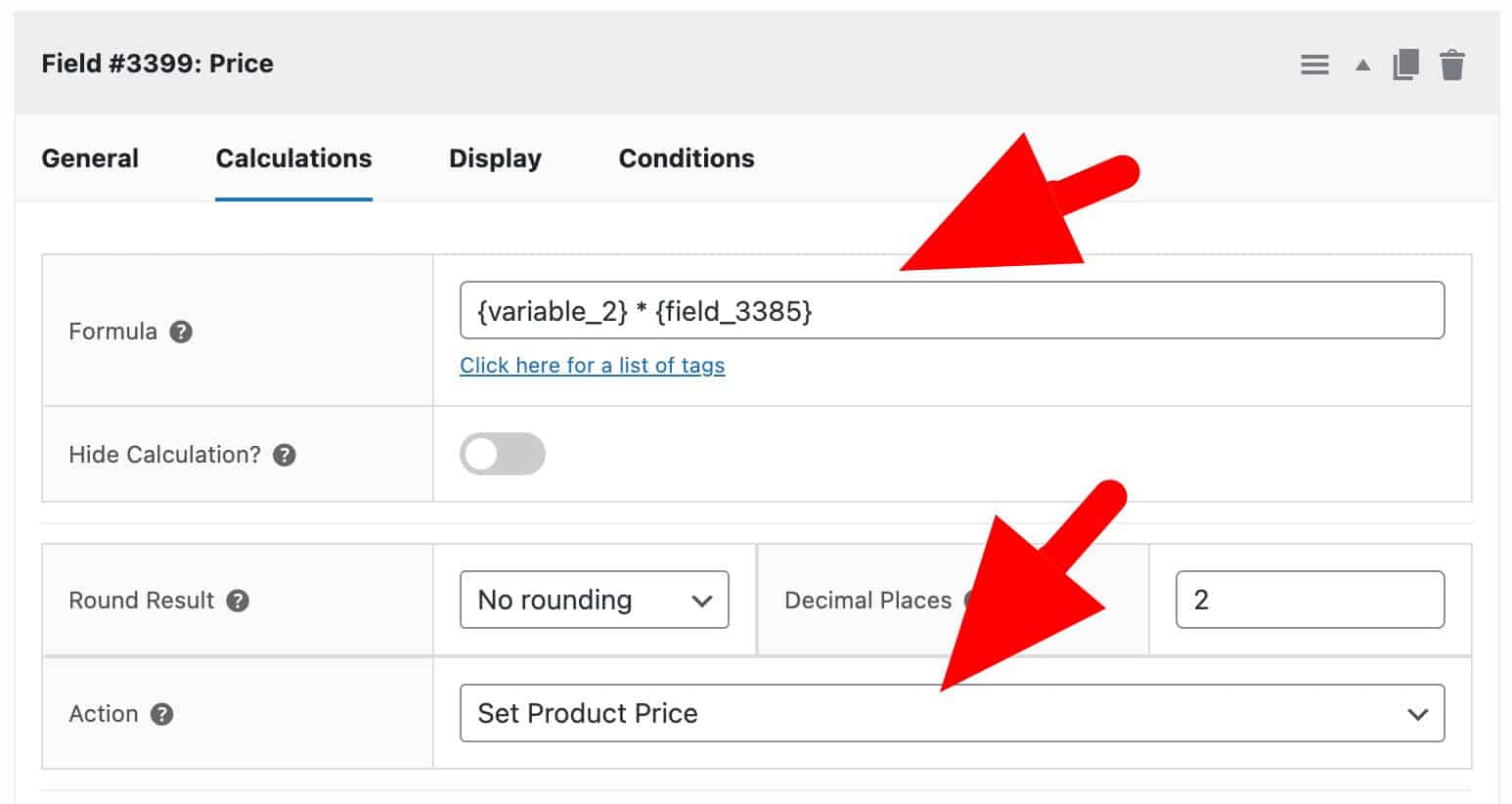 WooCommerce calculation field - multiply weight by raw material cost