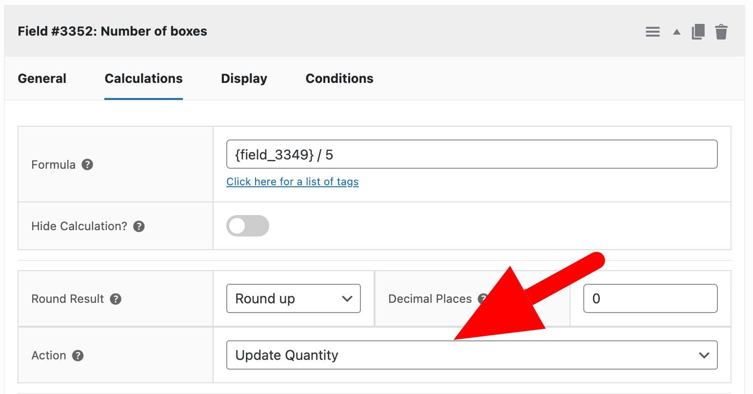 WooCommerce price per tile box calculator