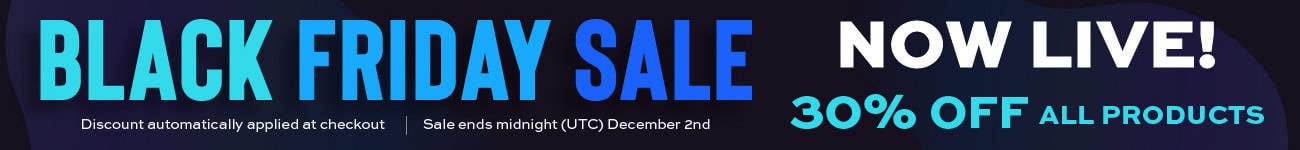 Black Friday deal banner