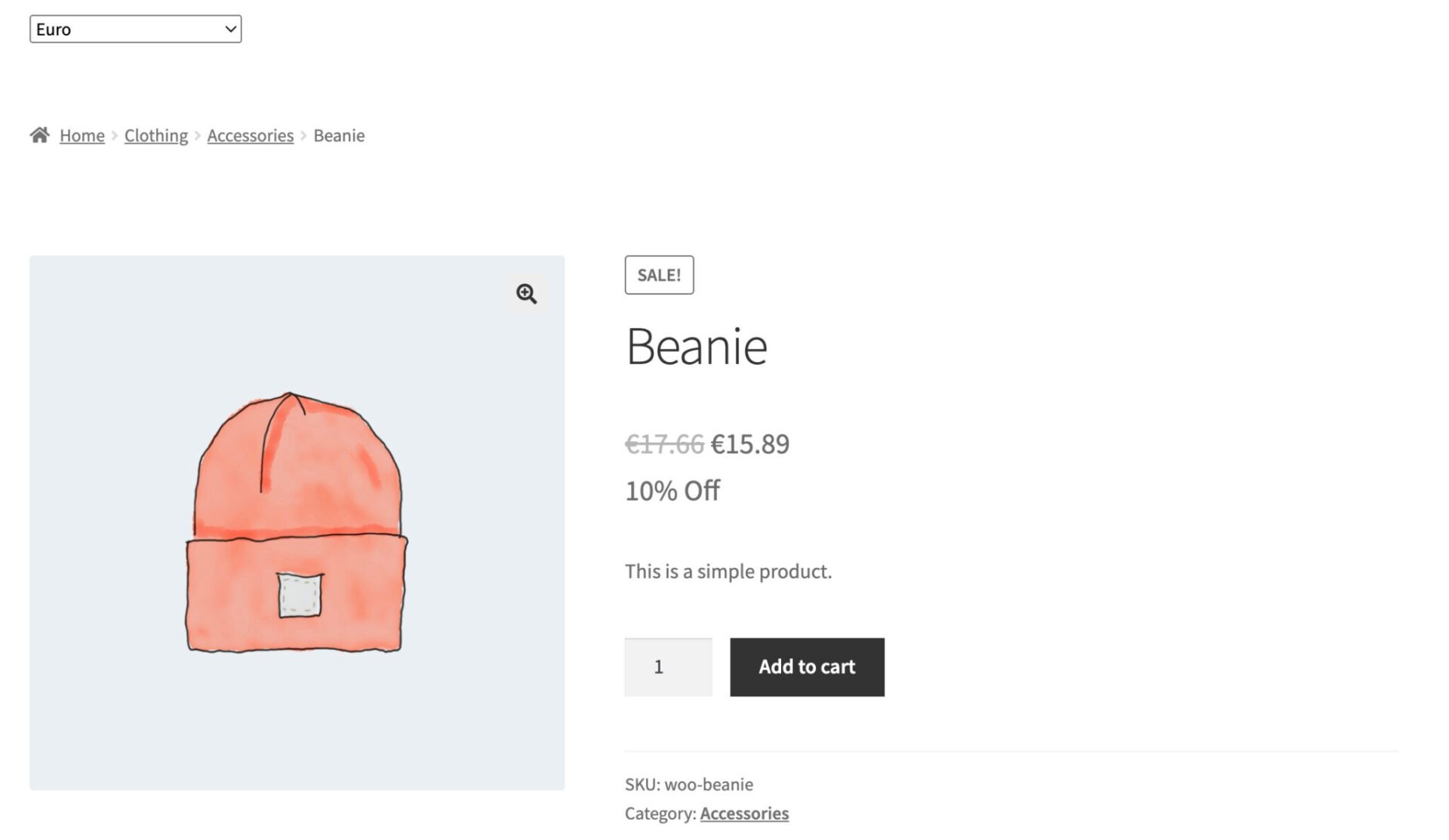 Discounted multi currency product