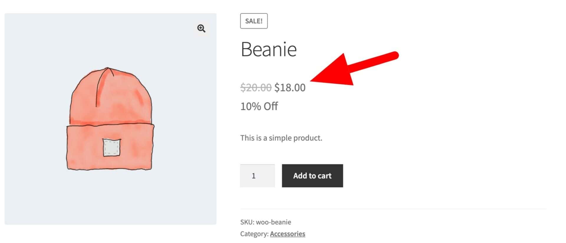 WooCommerce discount