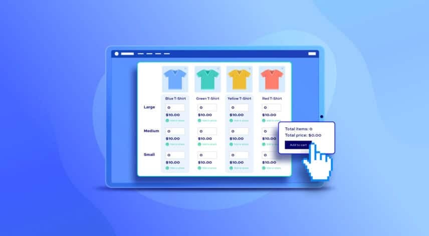 How to create bulk variations forms in WooCommerce
