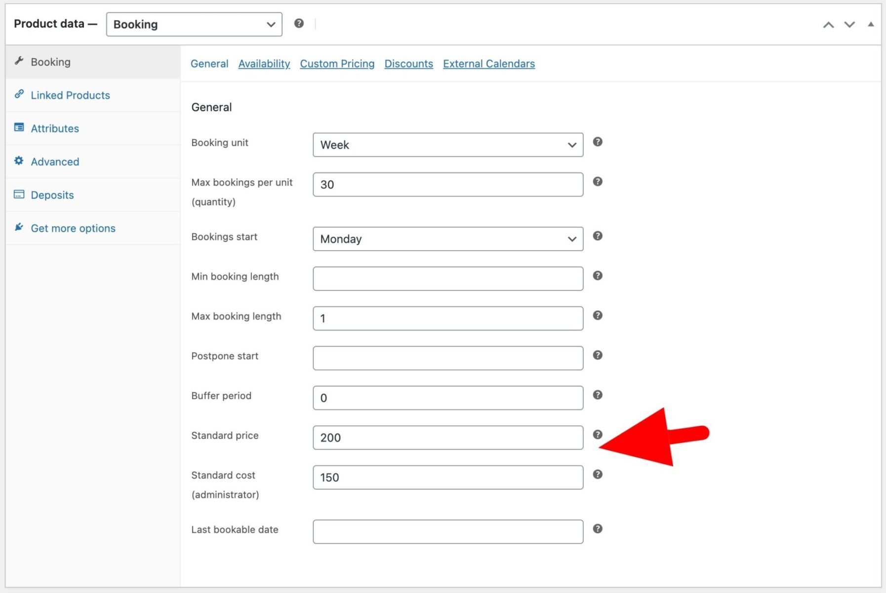 Role-based pricing in Bookings for WooCommerce