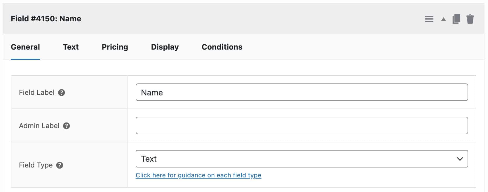 Repeatable text field