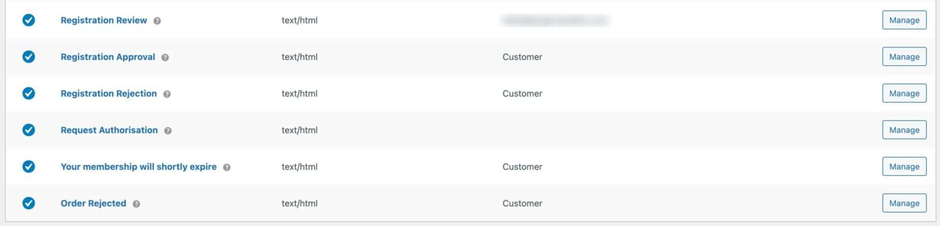 WooCommerce Members Only emails