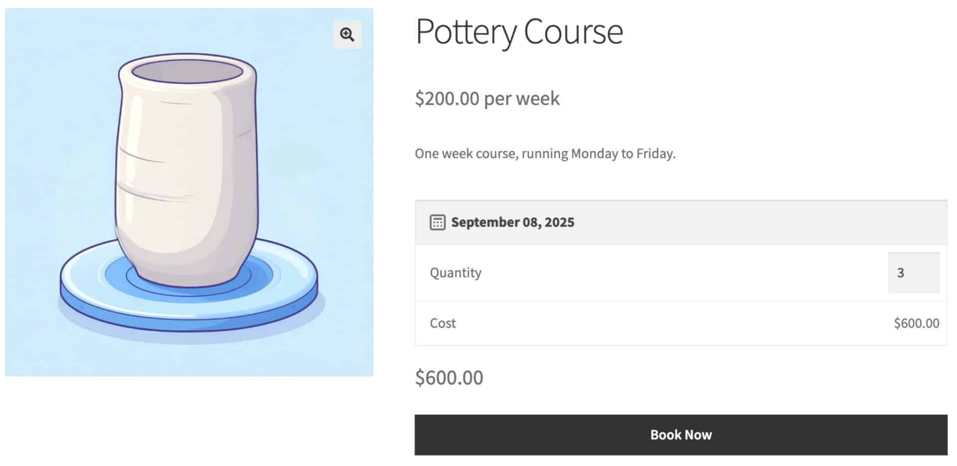 Course with multiple enrolments
