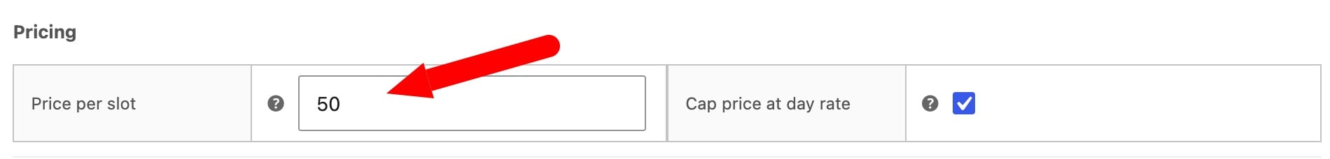 Set the price per hour for bike rentals