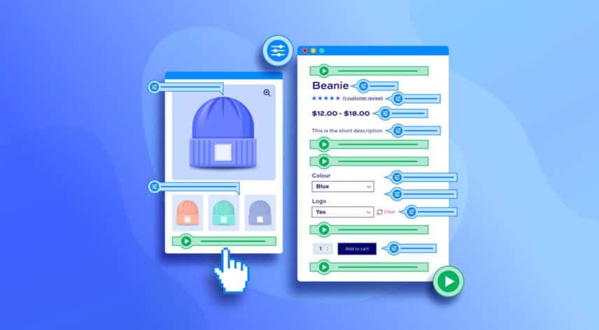 Visual guide to WooCommerce single product page hooks, actions and filters
