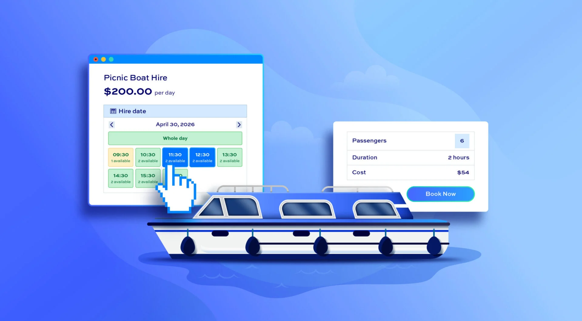 Create a boat hire page in WooCommerce