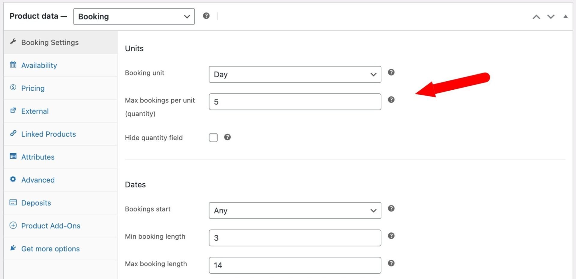 Maximum number of skips available per day