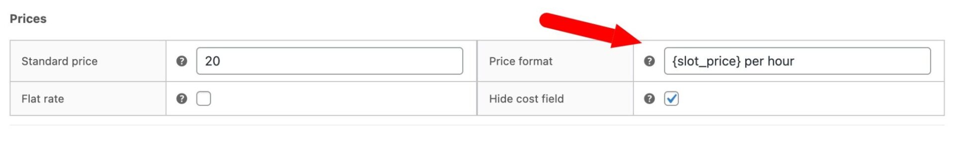 WooCommerce yoga class price format x.jpg