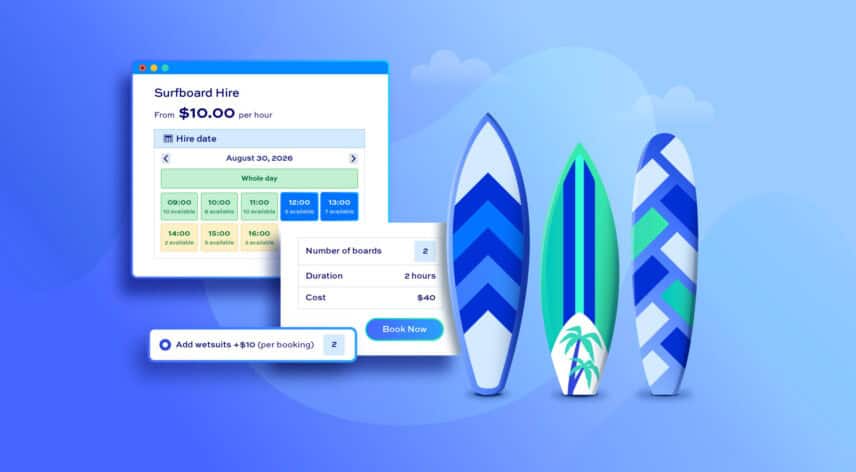 WooCommerce surfboard hire: let customers book multiple boards at once
