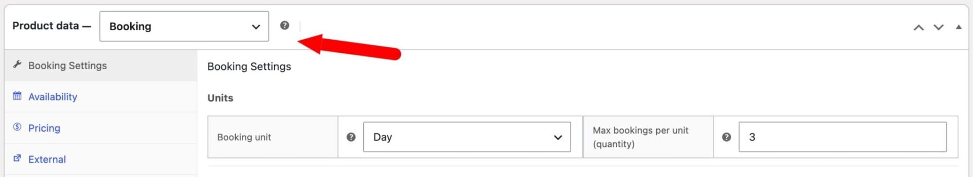Booking product type for WooCommerce appointments product