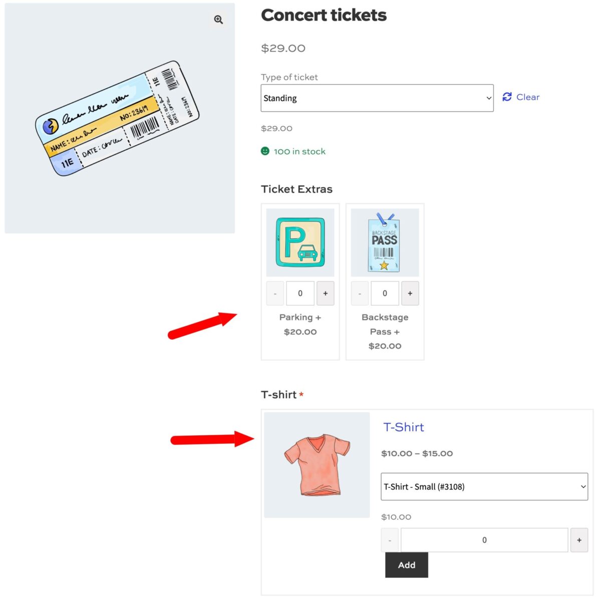 Upsells on WooCommerce product page