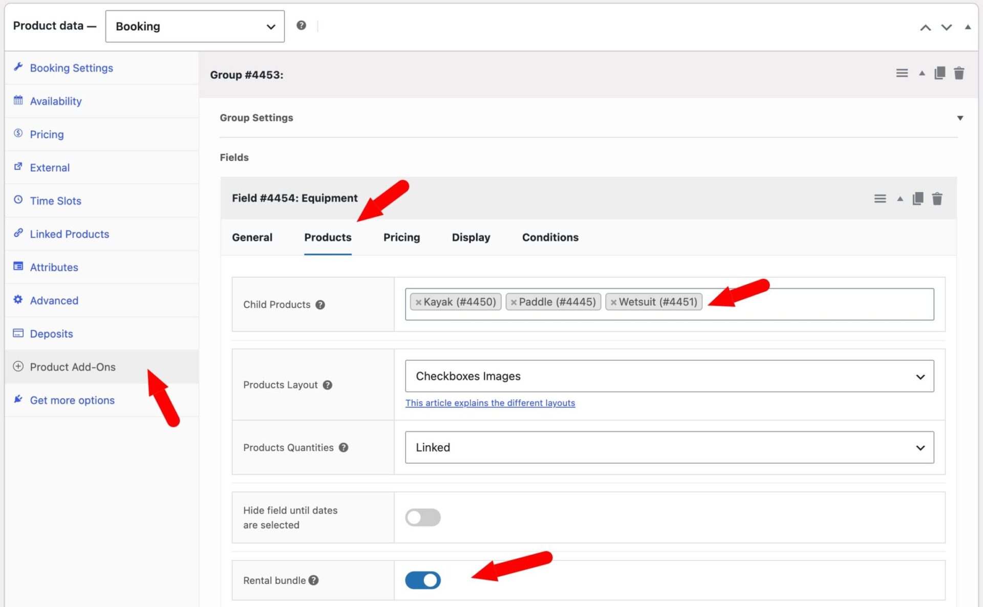 WooCommerce rental product time slot child product settings x.jpg