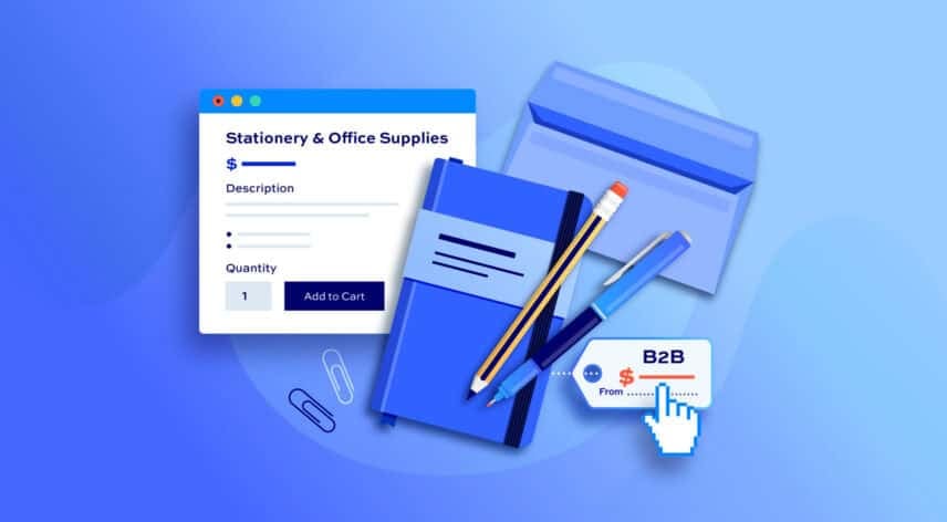 How to build a B2B stationery and office supplies store in WooCommerce