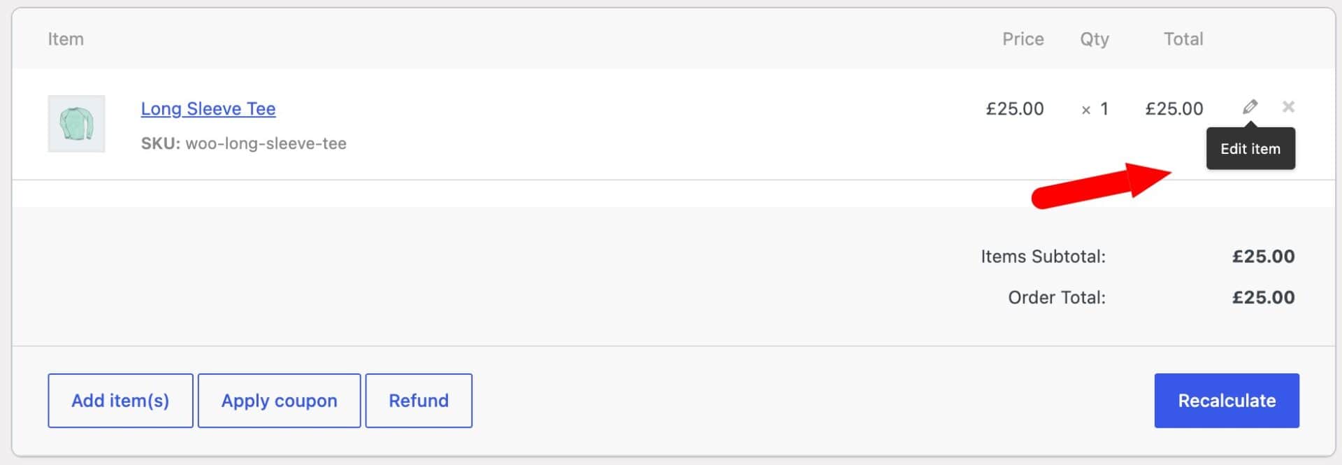 Edit the price on a quote request