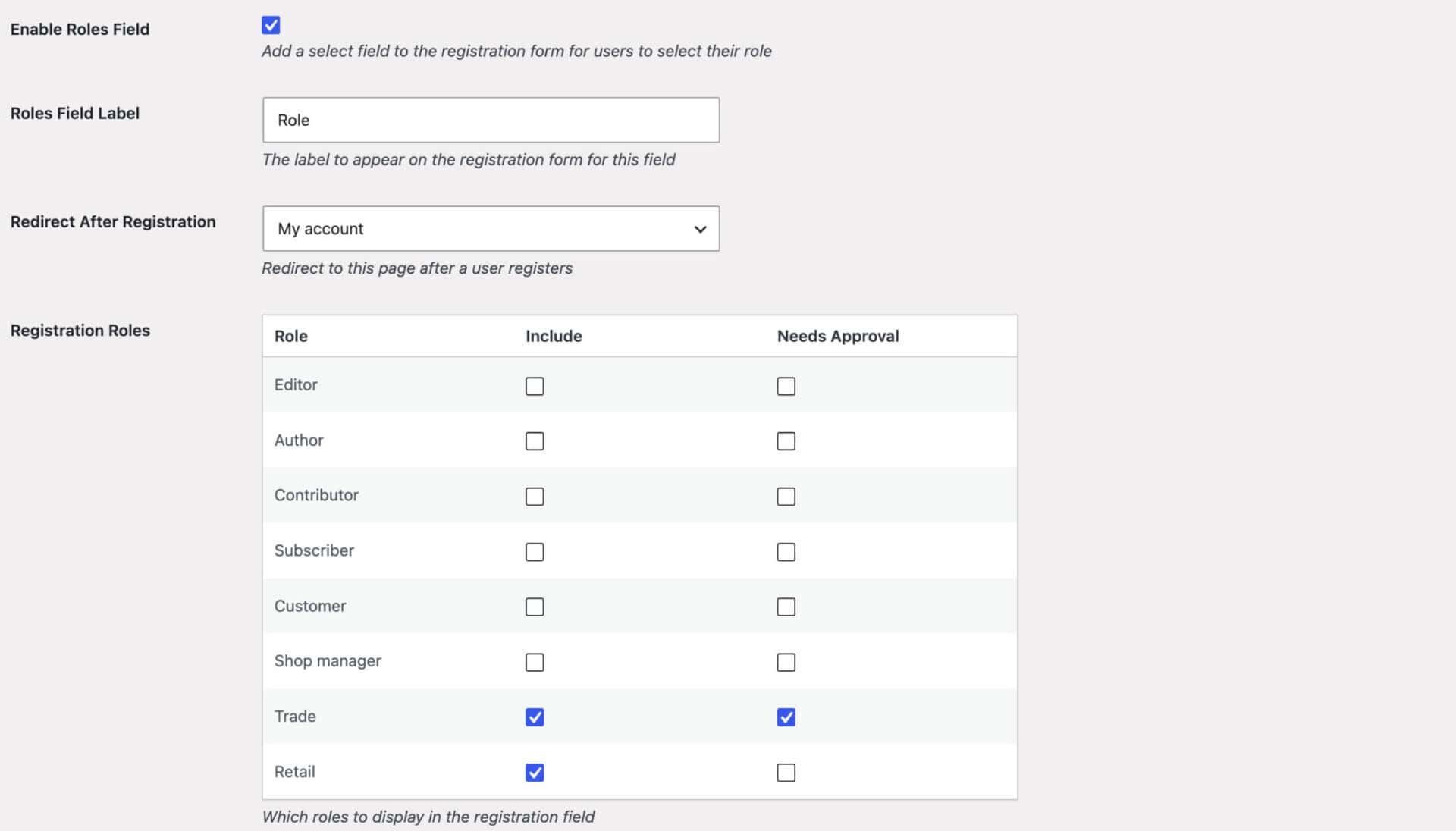 WooCommerce user fields registration roles field x.jpg