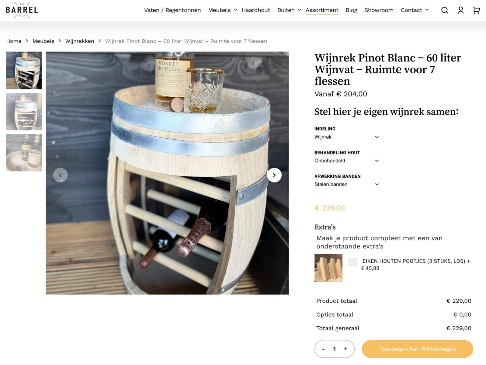 Custom wine racks