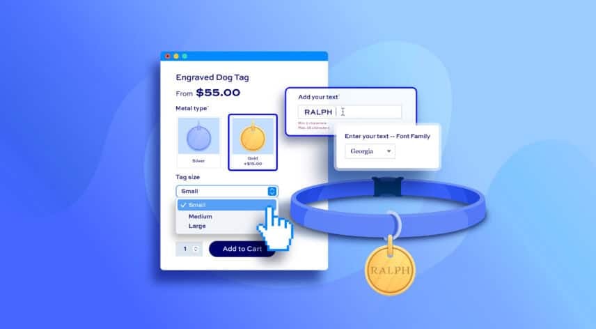 WooCommerce personalized pet accessories featured image