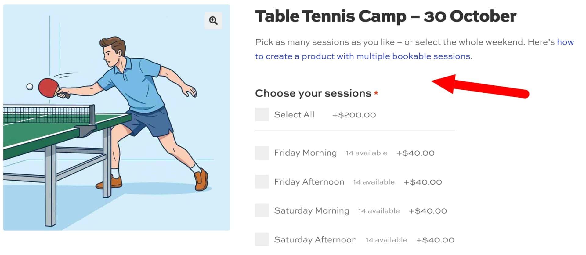 Accept bookings in WooCommerce without a calendar date picker