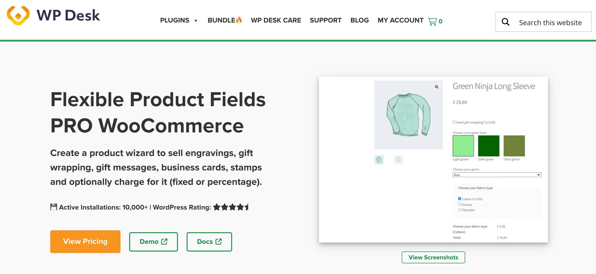WP Flexible Product Fields banner